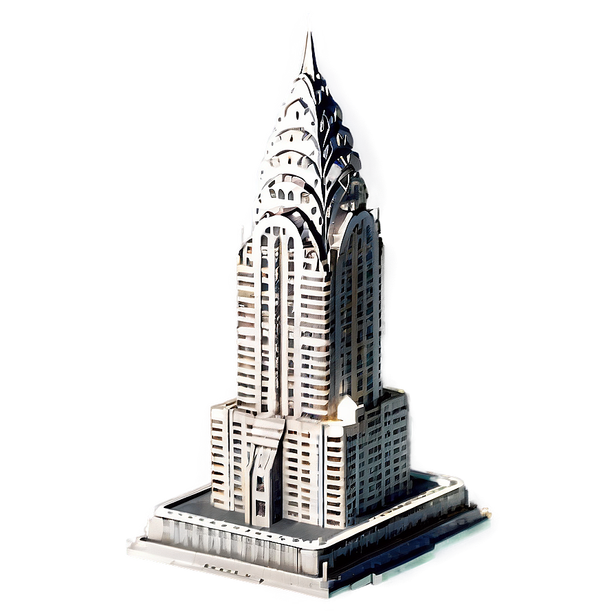 Chrysler Building Top View Png Sxc60