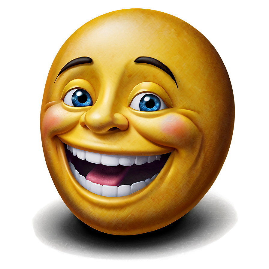 Chuckling Grin Emoji Png Scy85