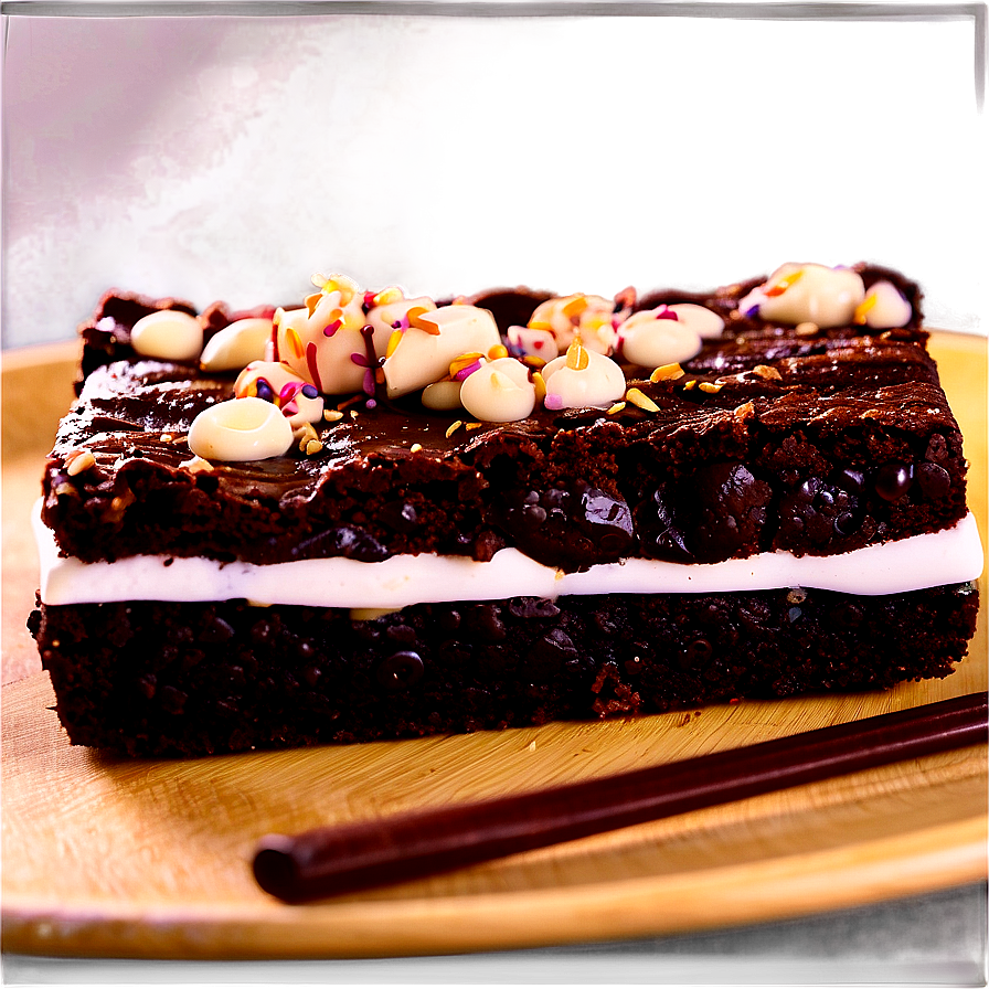 Chunky Brownie Dessert Png 06122024