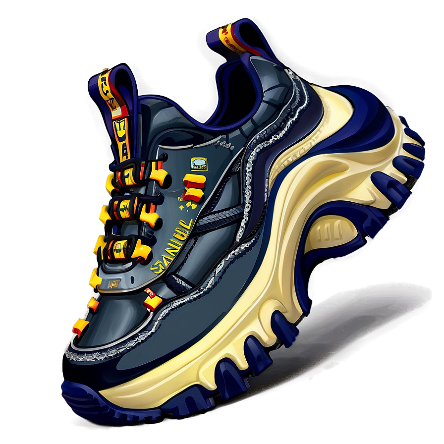 Chunky Sneakers Png 05242024