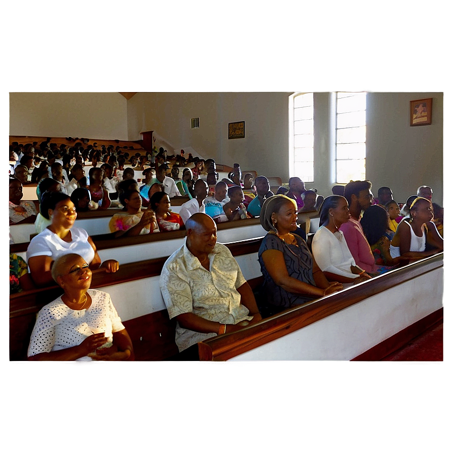 Church Service Congregation Png 06242024