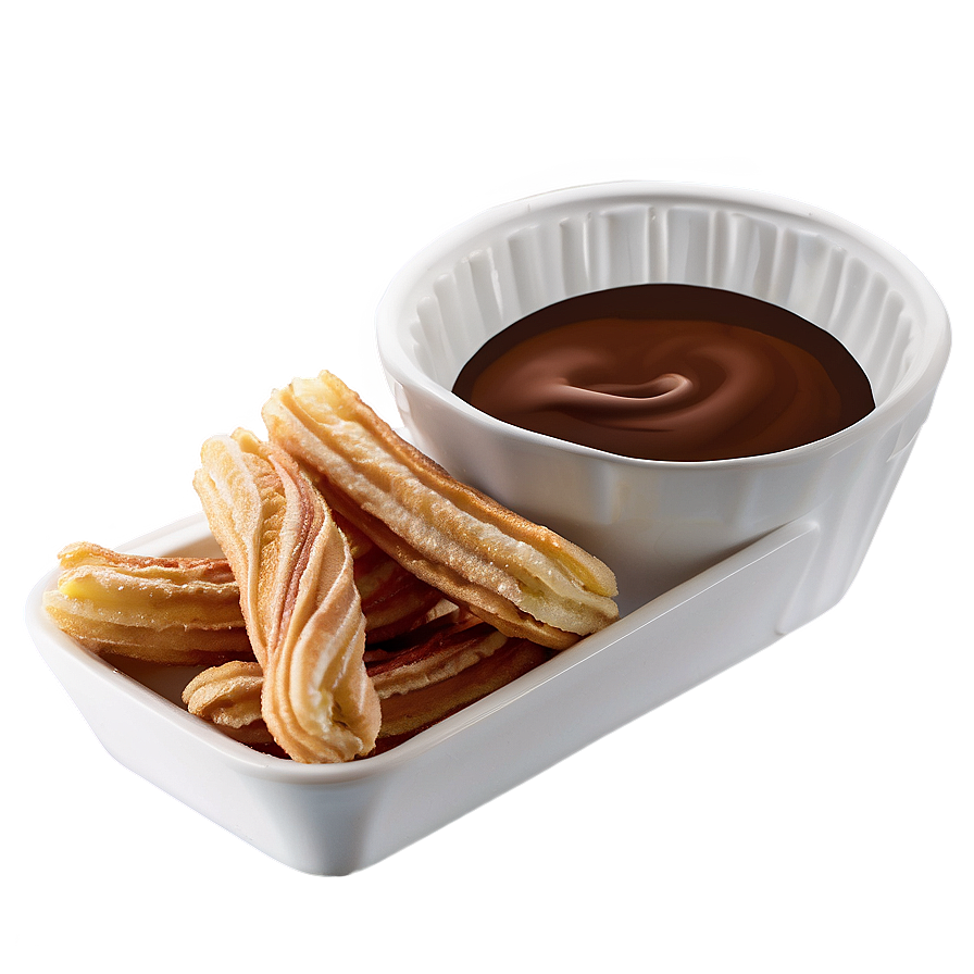 Churros With Nutella Spread Png 06212024