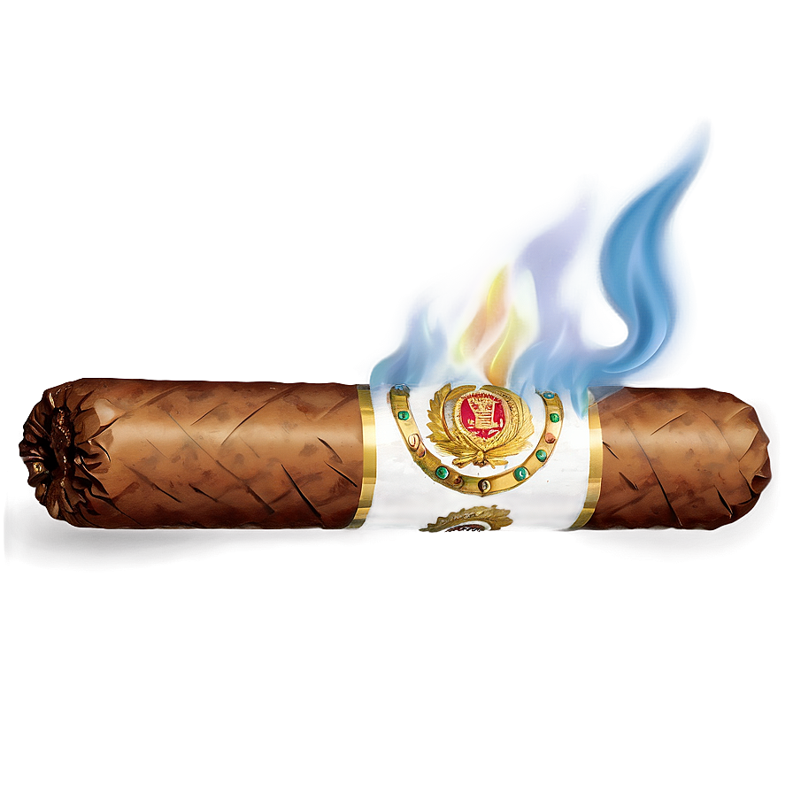 Cigar On Fire Png 05242024