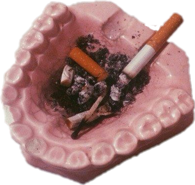 Cigarette Buttsin Ashtray