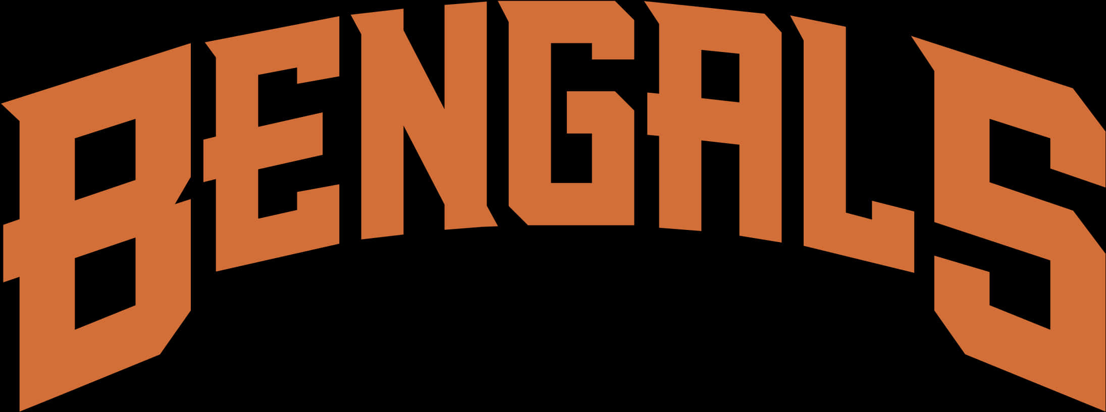 Cincinnati Bengals Text Logo