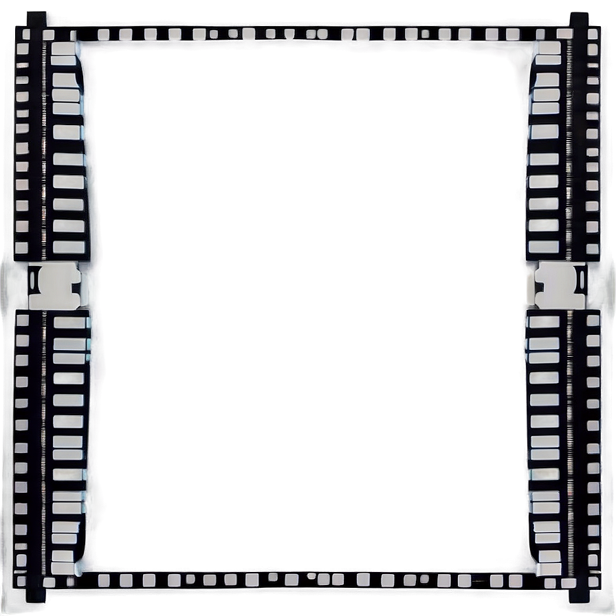 Cinematic Film Frame Border Png Olm98