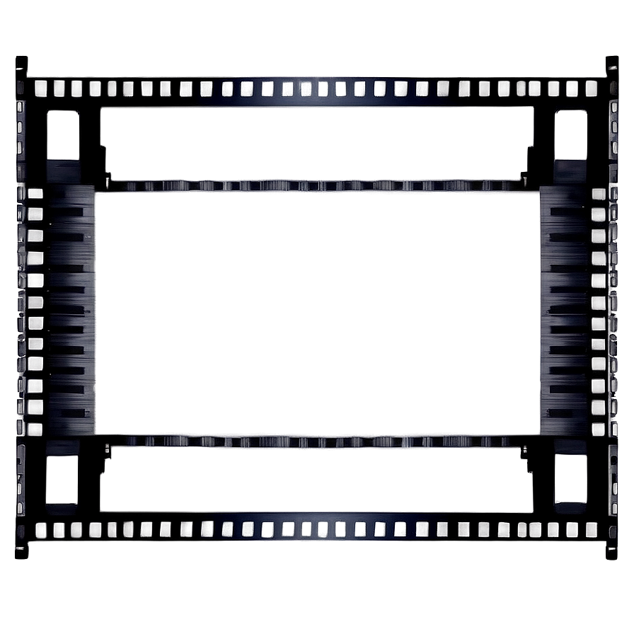 Cinematic Film Frame Border Png Rvd