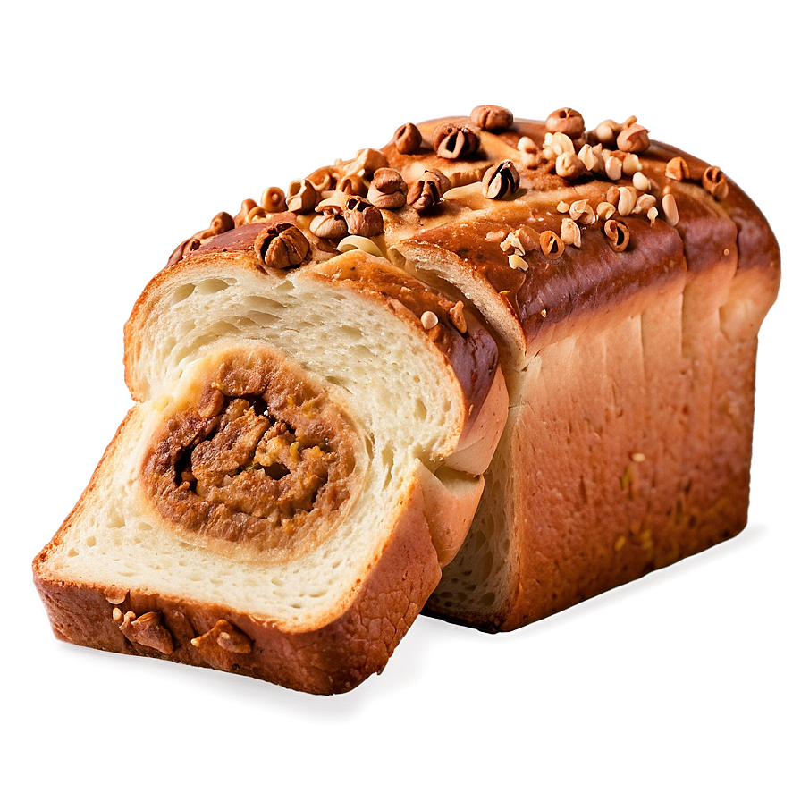 Cinnamon Bread Slice Png 06132024