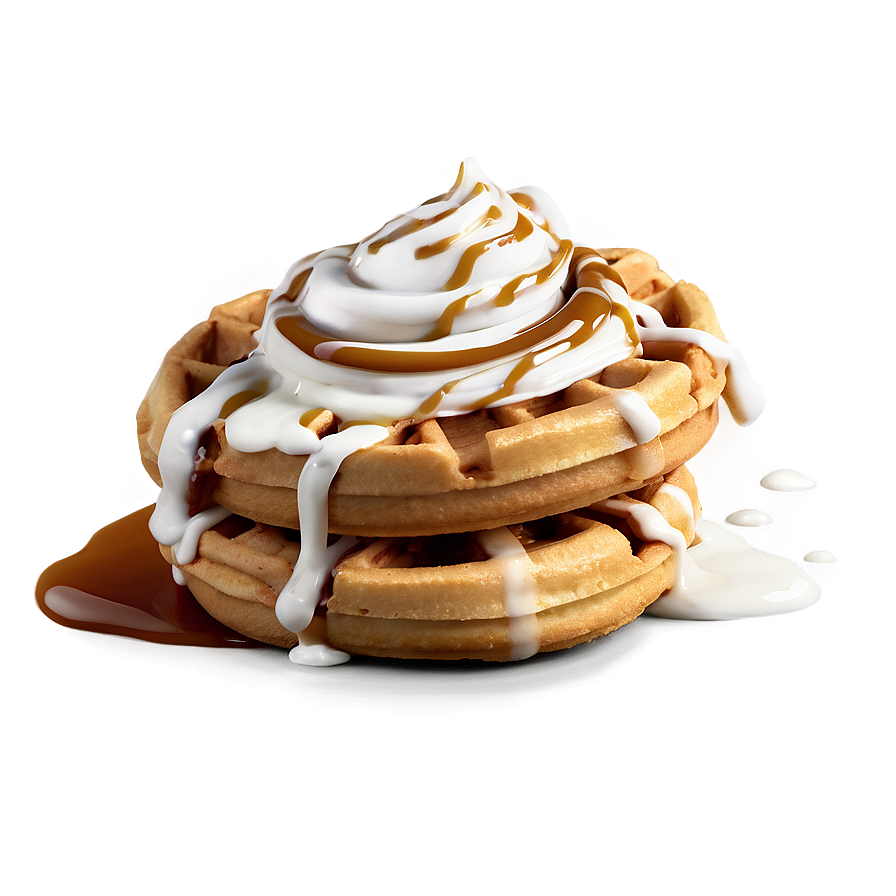 Cinnamon Roll Waffle Png 05212024