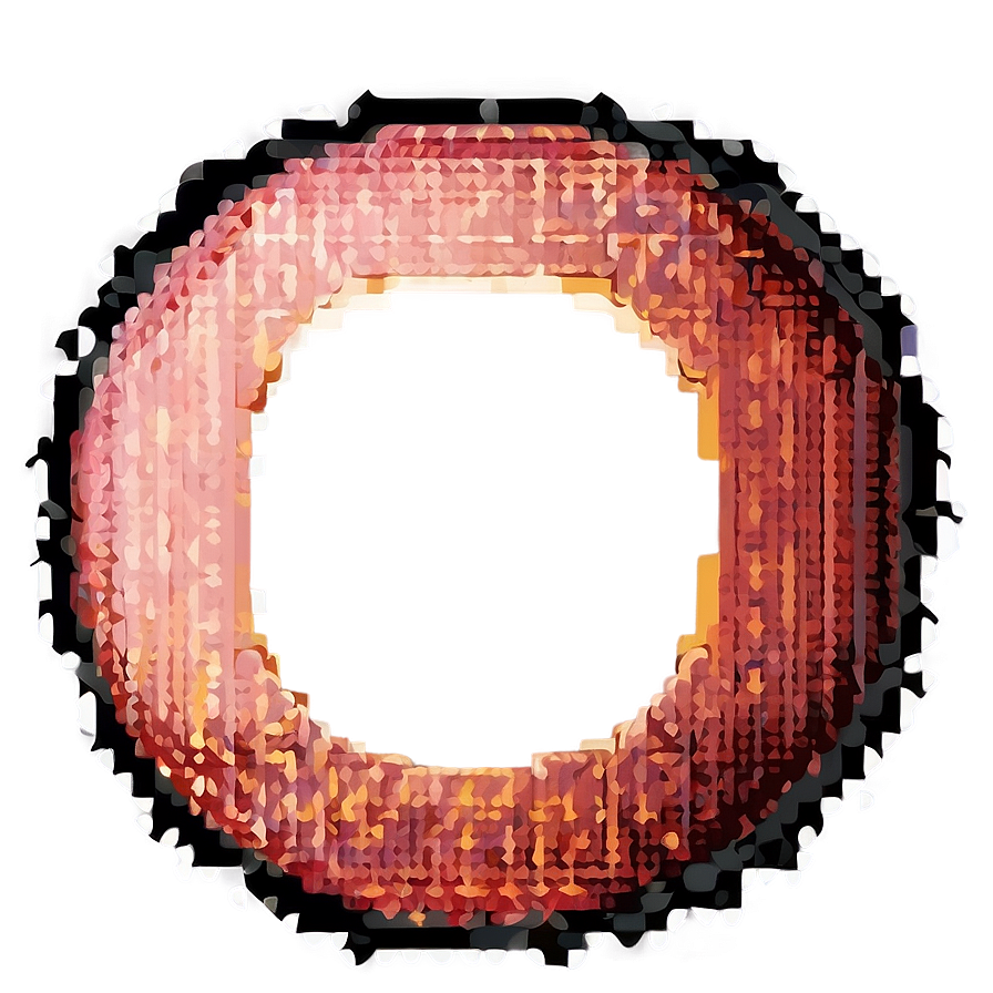 Circle In Pixel Art Png 64