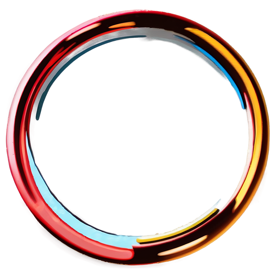 Circle Outline Illustration Png 05252024