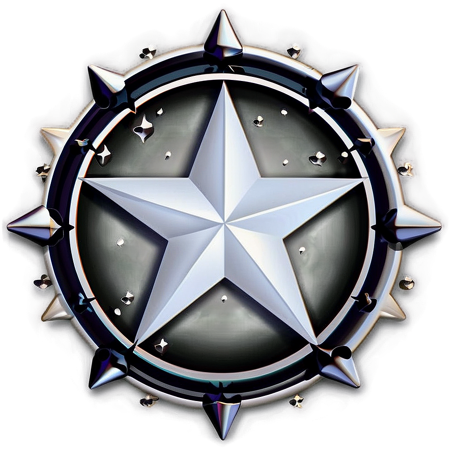 Circle Star Pattern Png Mnf60