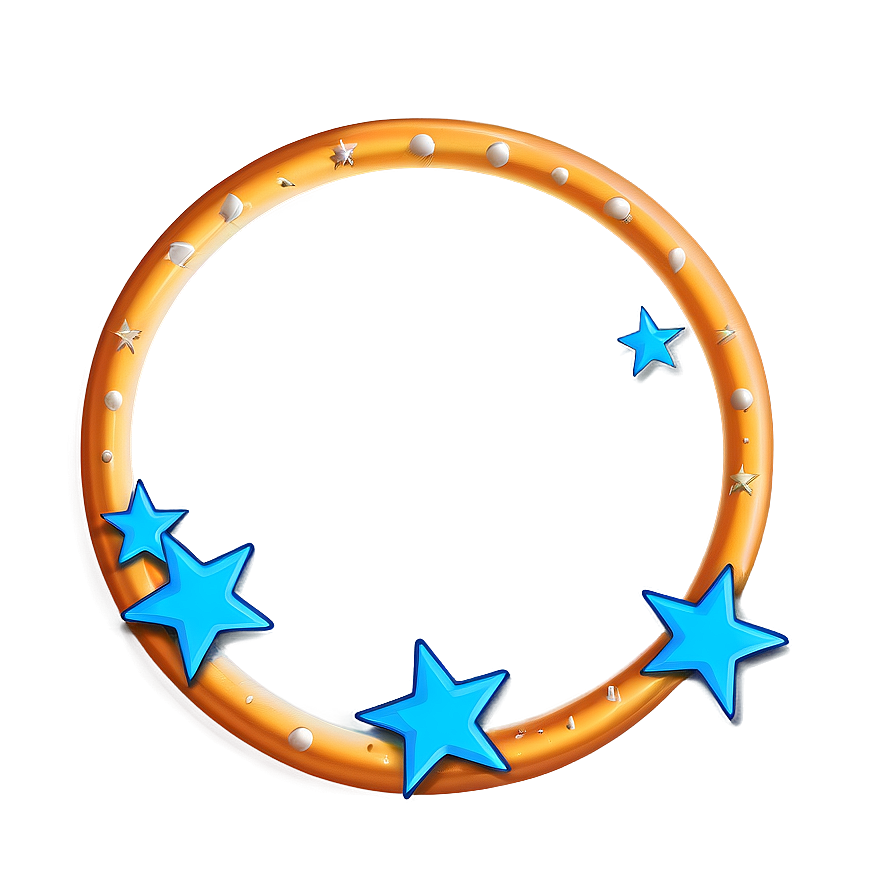 Circle With Stars Png 48