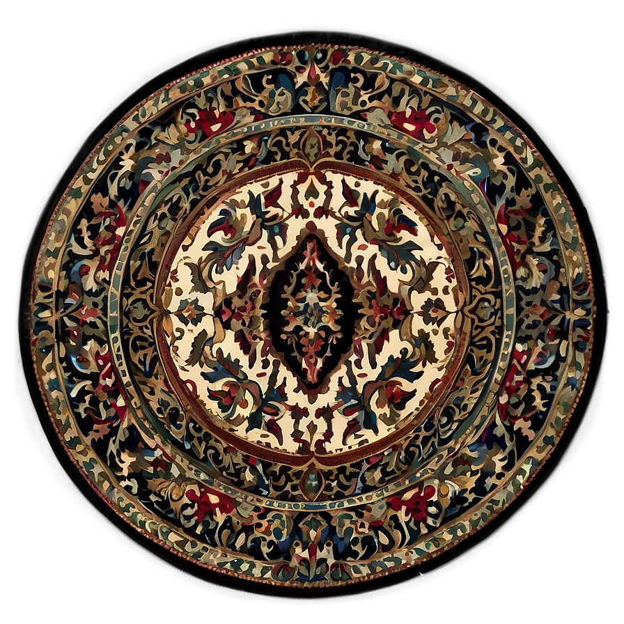 Circular Area Carpet Png 05242024