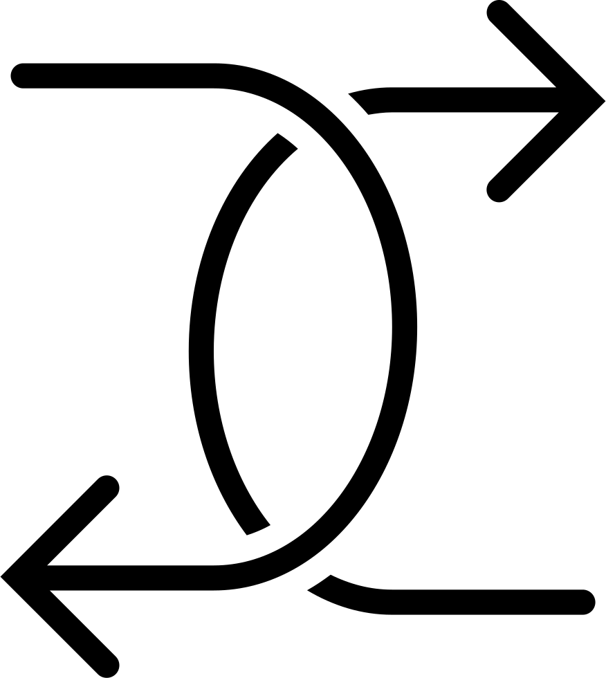 Circular Arrow Exchange Graphic