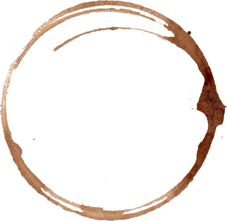 Circular Coffee Stain Texture