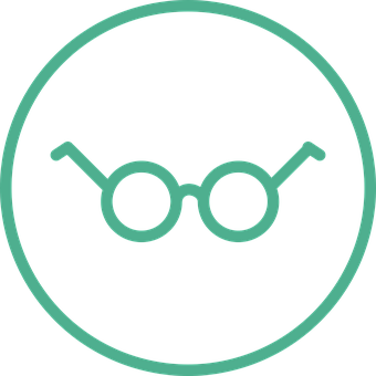 Circular Glasses Icon