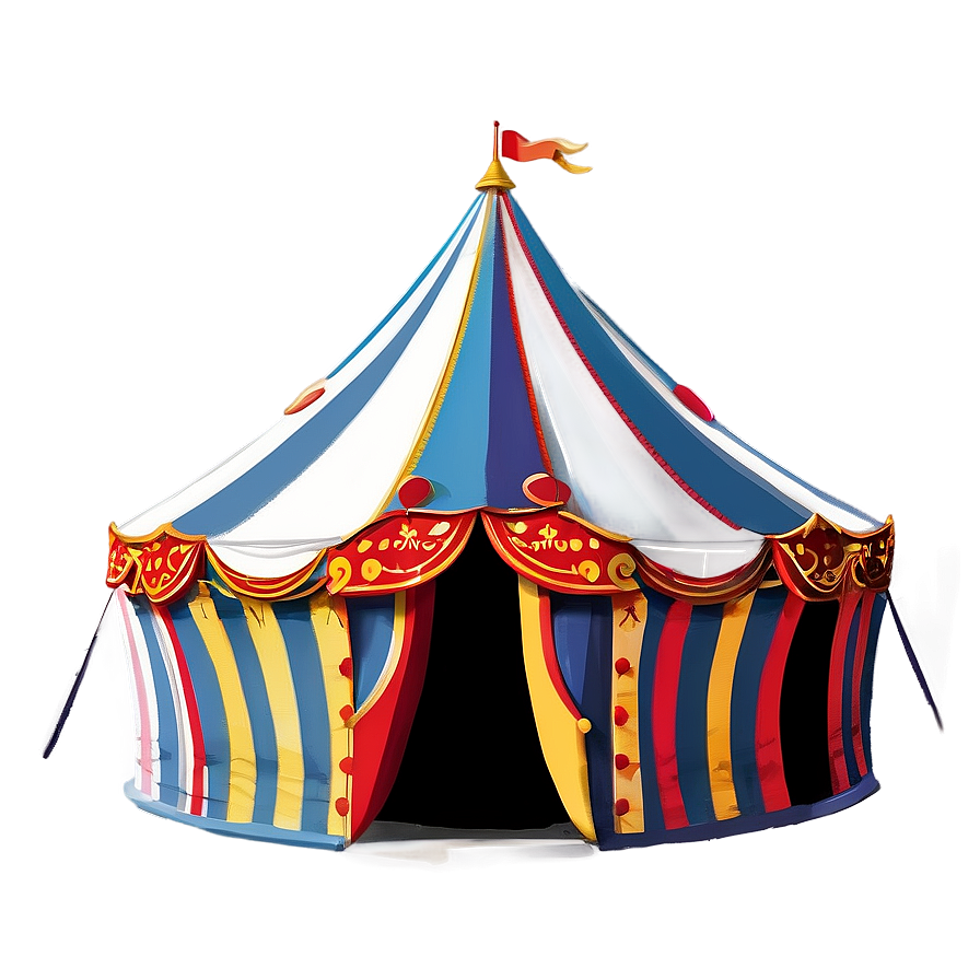 Circus Tent At Sunrise Png 06132024