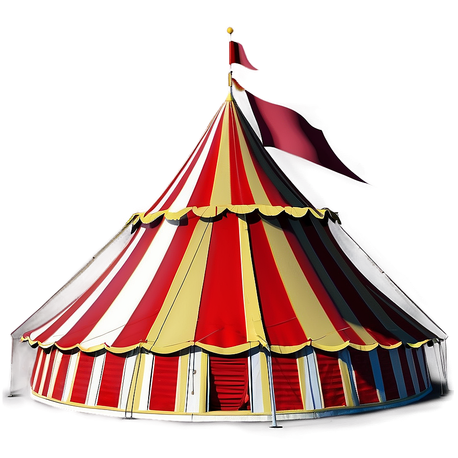 Circus Tent In Sunset Png Sqs