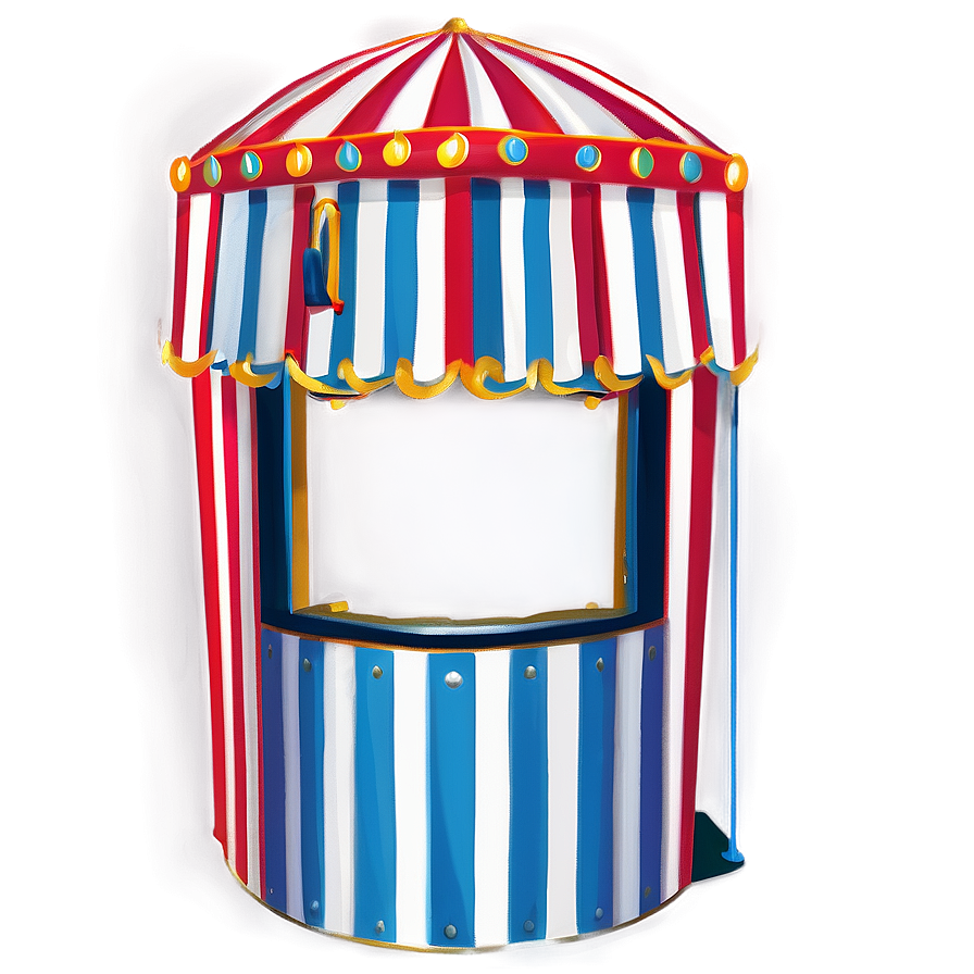 Circus Tent Ticket Booth Png 06132024