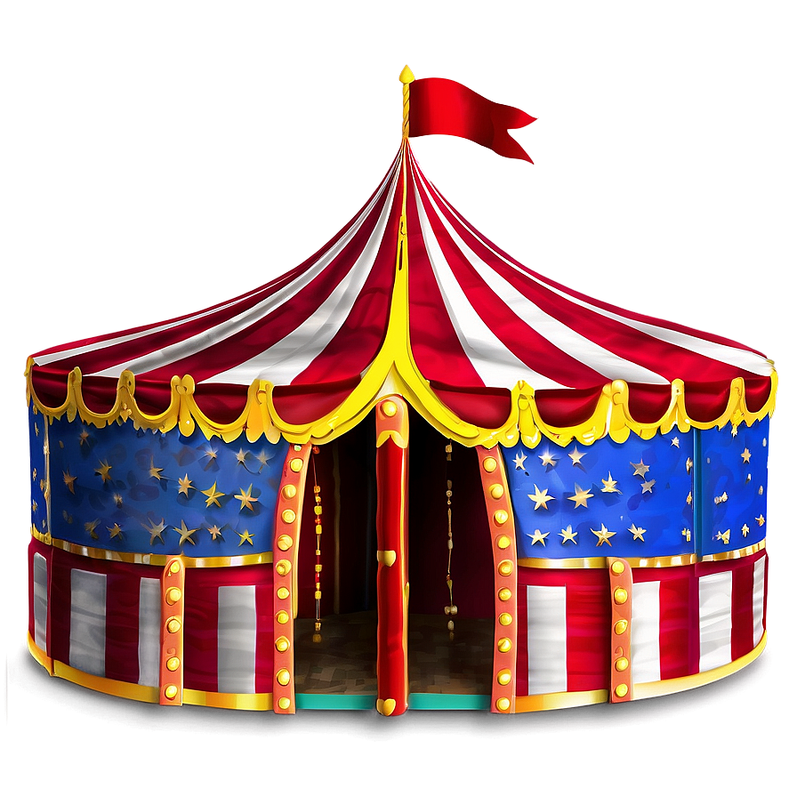 Circus Tent With Fireworks Png 85