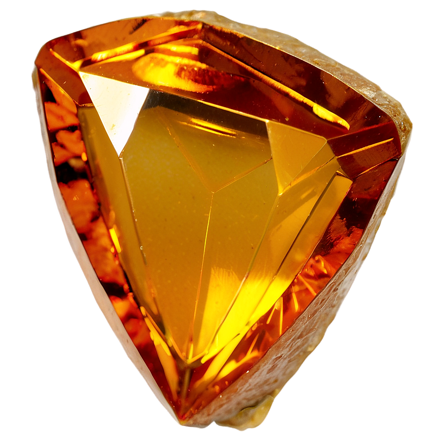 Citrine Arrowhead Png 06282024