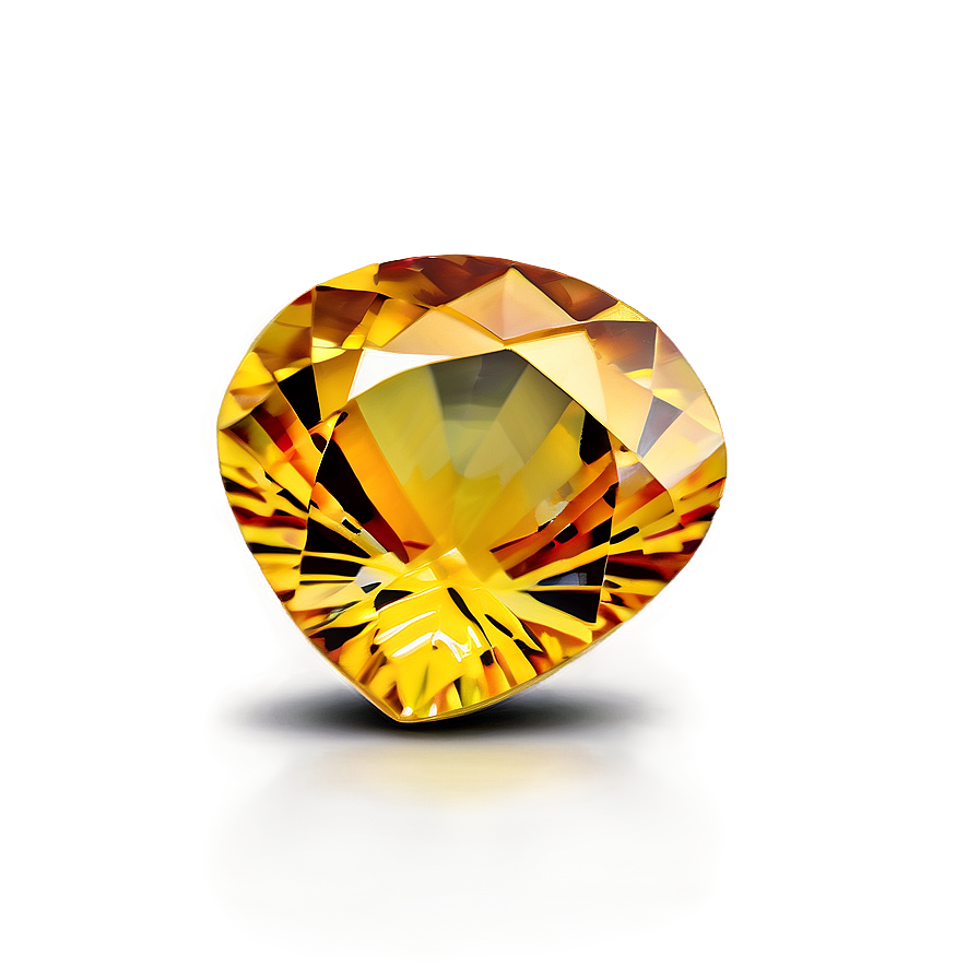 Citrine Jewelry Stone Png 06282024