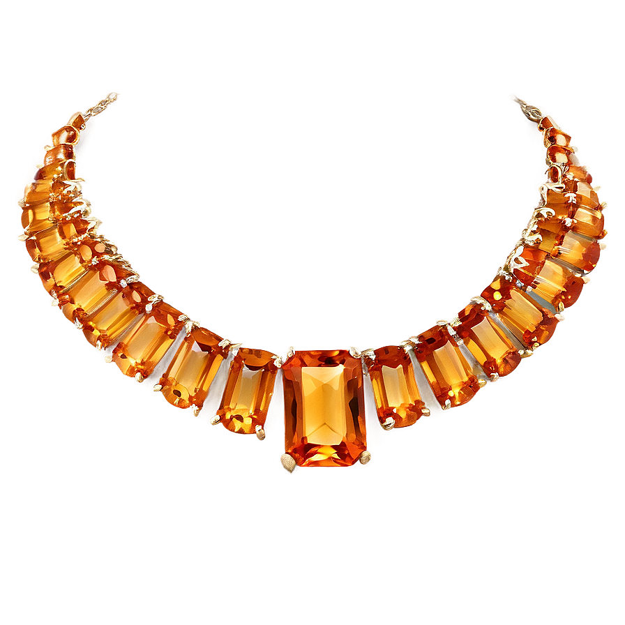 Citrine Necklace Jewel Png 86