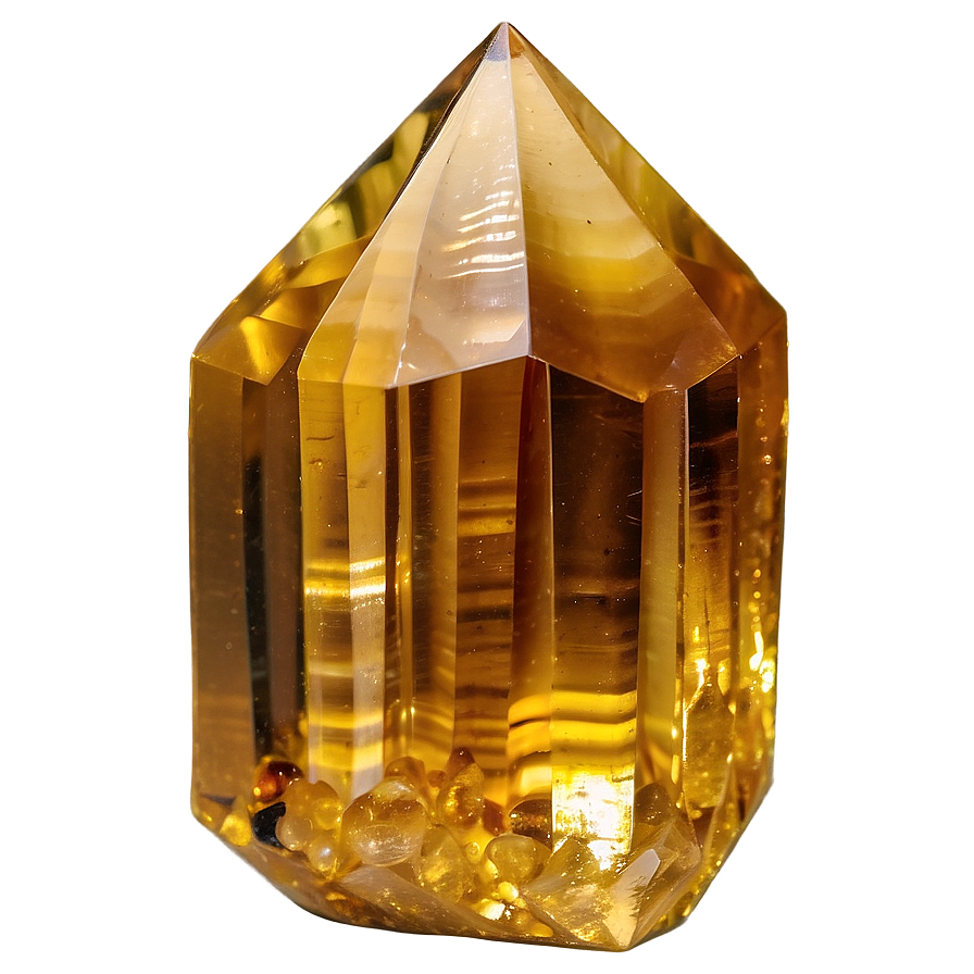 Citrine Quartz Crystal Png Swq