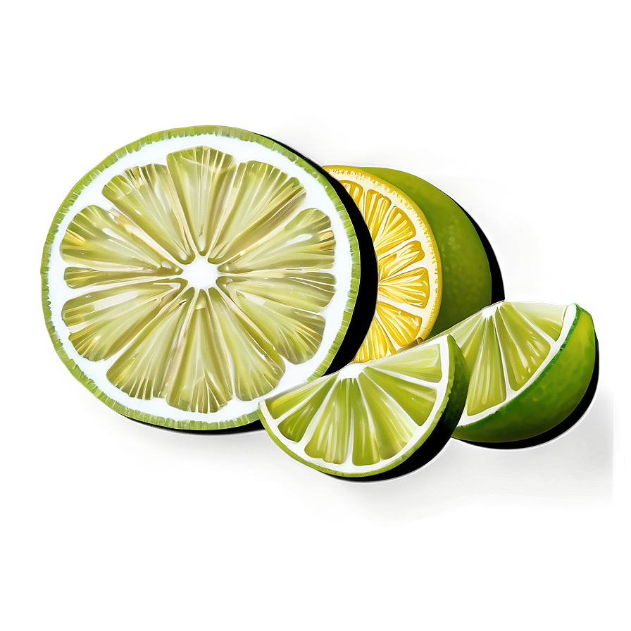 Citrus Lime Slice Png Eir