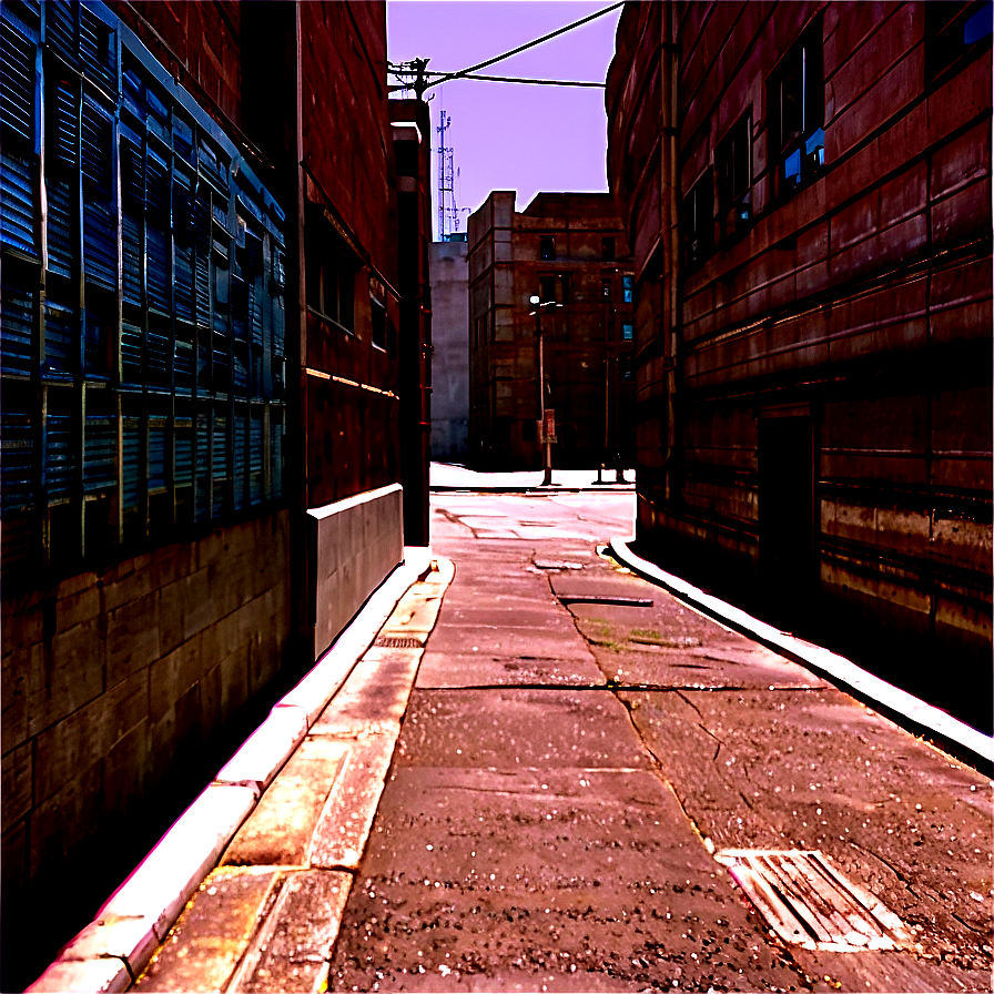 City Street Alleyway Png 06252024