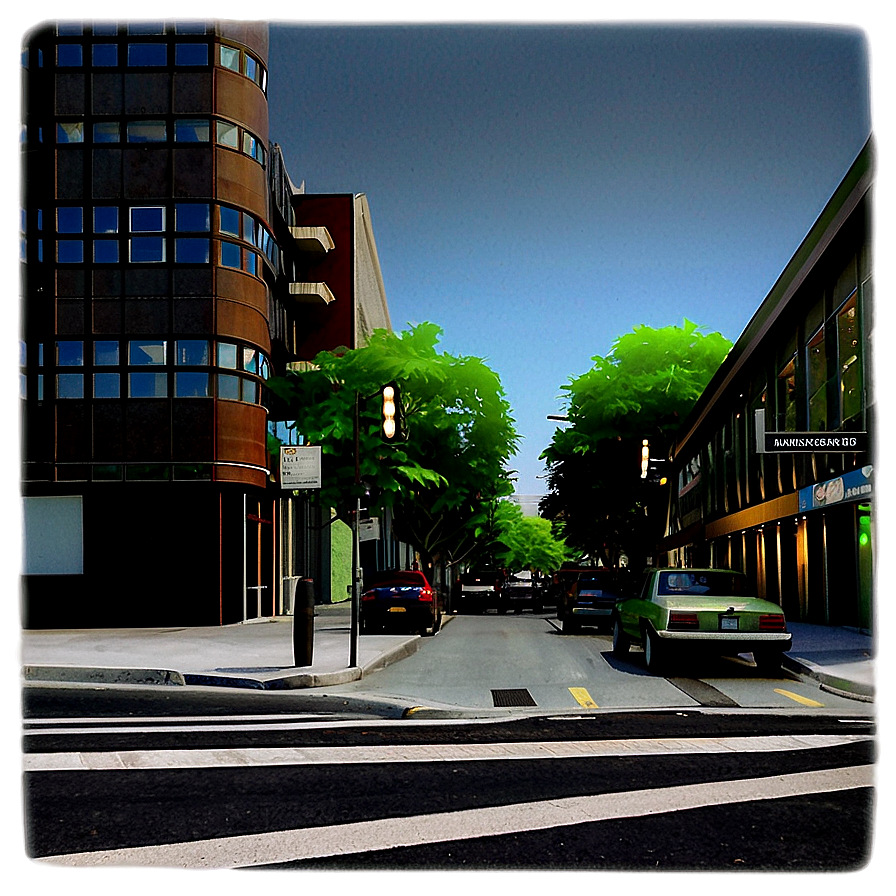 City Street Corner Png Diq80