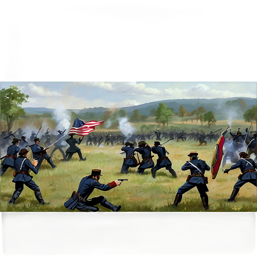 Civil War Battlefield Png Aay