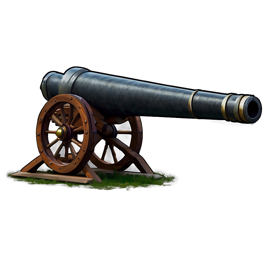 Civil War Cannon Png 05242024
