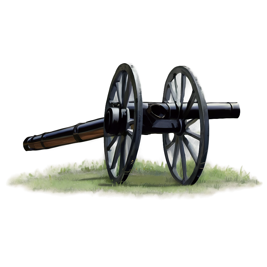 Civil War Cannon Png 18