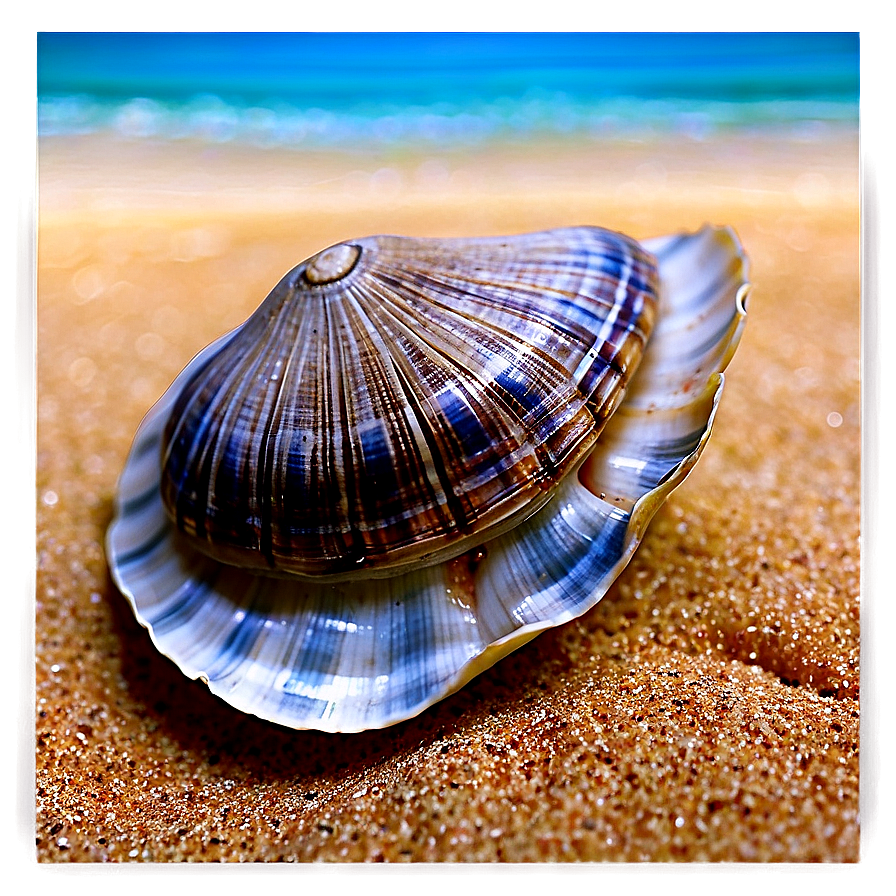 Clam On Beach Sand Png 92