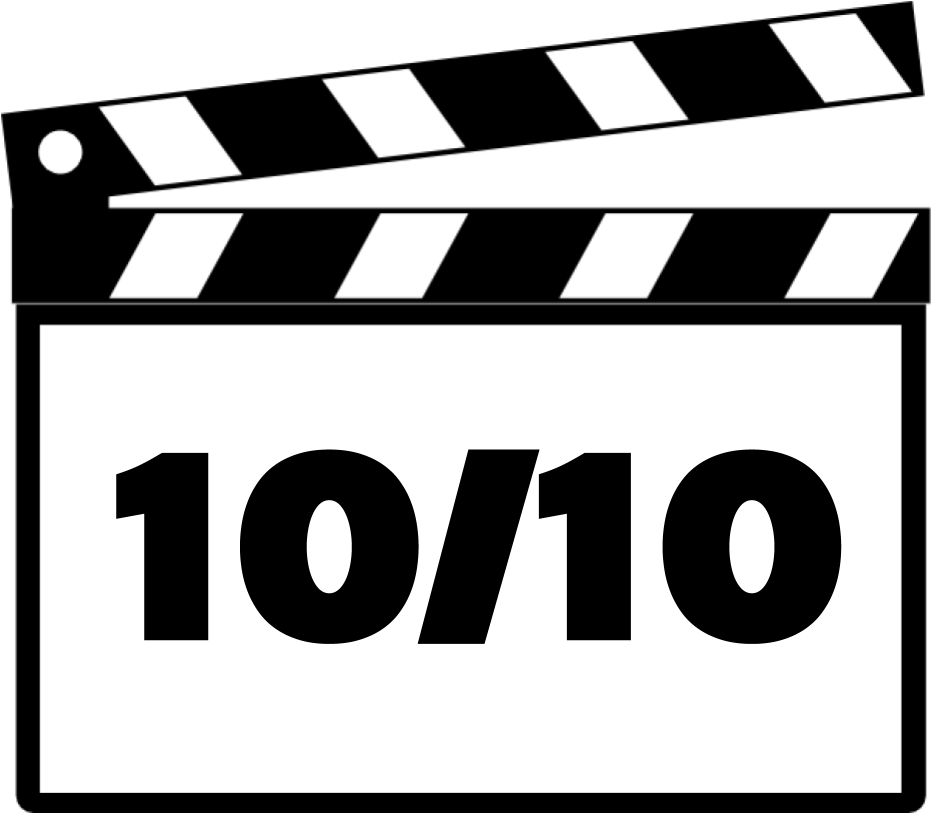 Clapperboard Rating Graphic