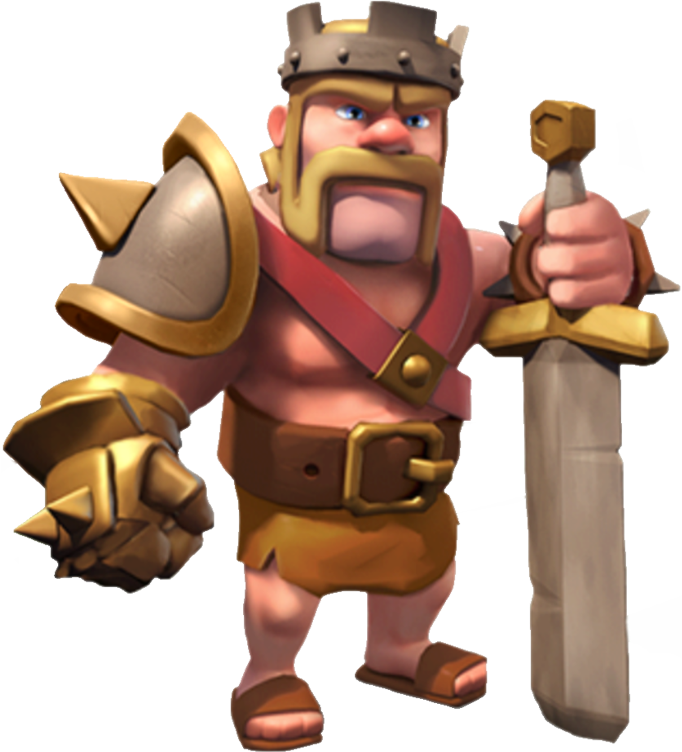 Clash_of_ Clans_ Character_ Barbarian