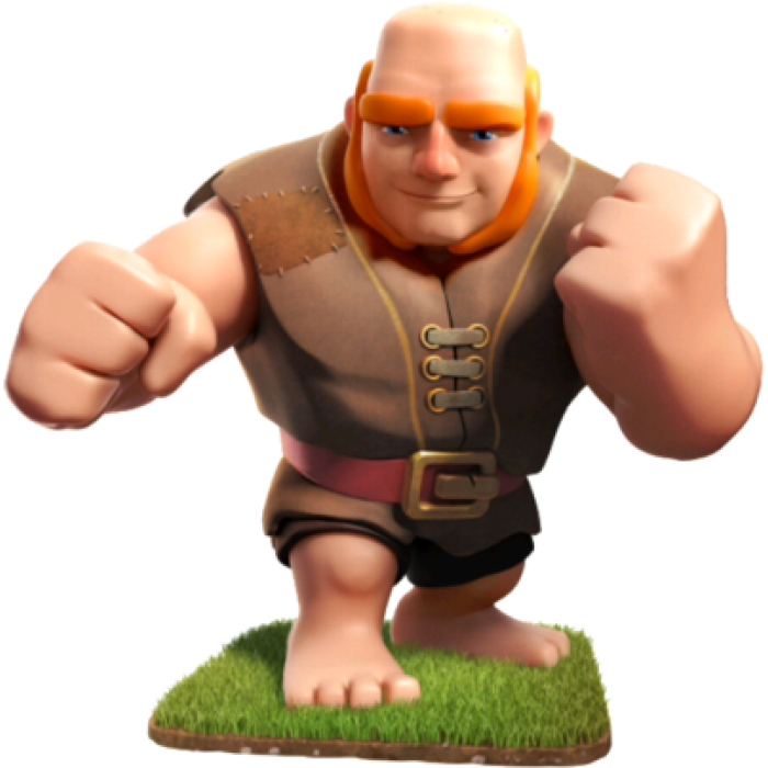 Clashof Clans Giant Character