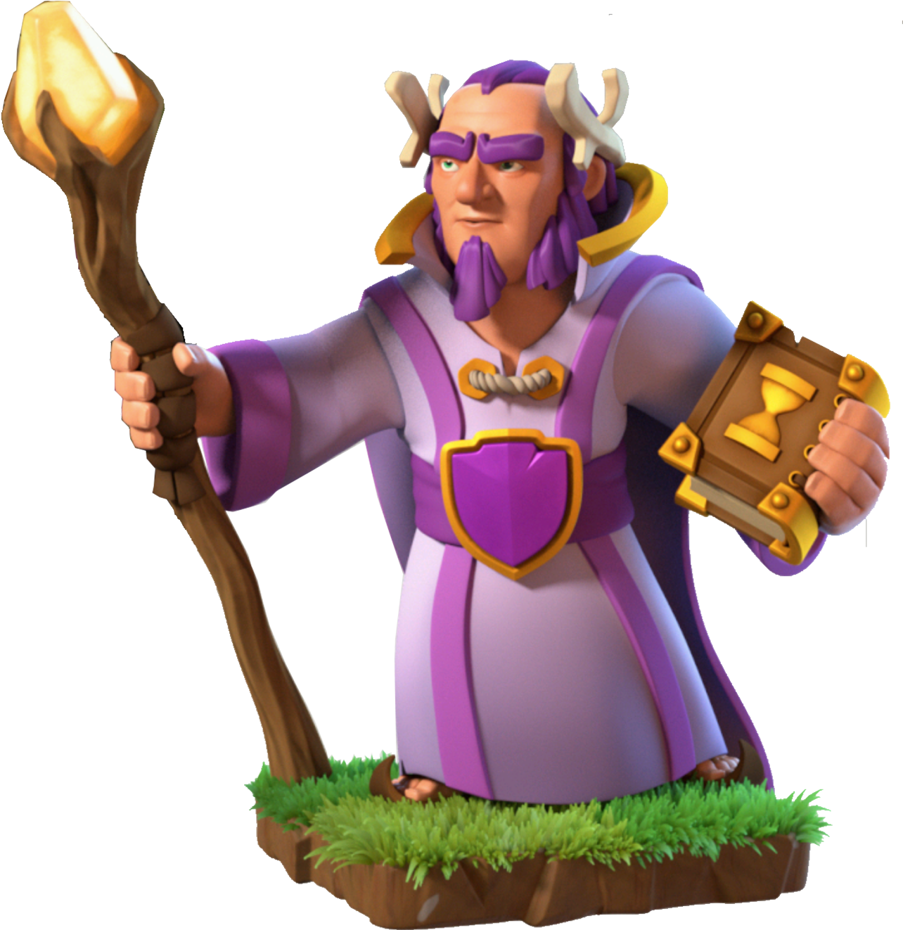 Clashof Clans Mage Character