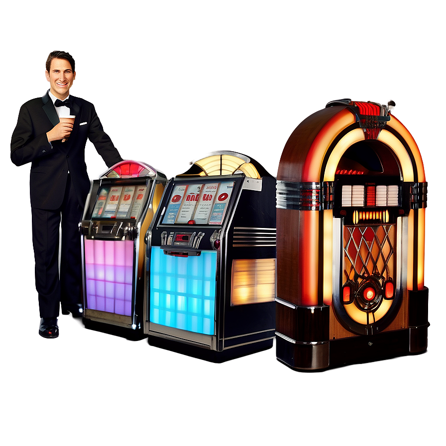 Classic 50s Jukebox Png 66