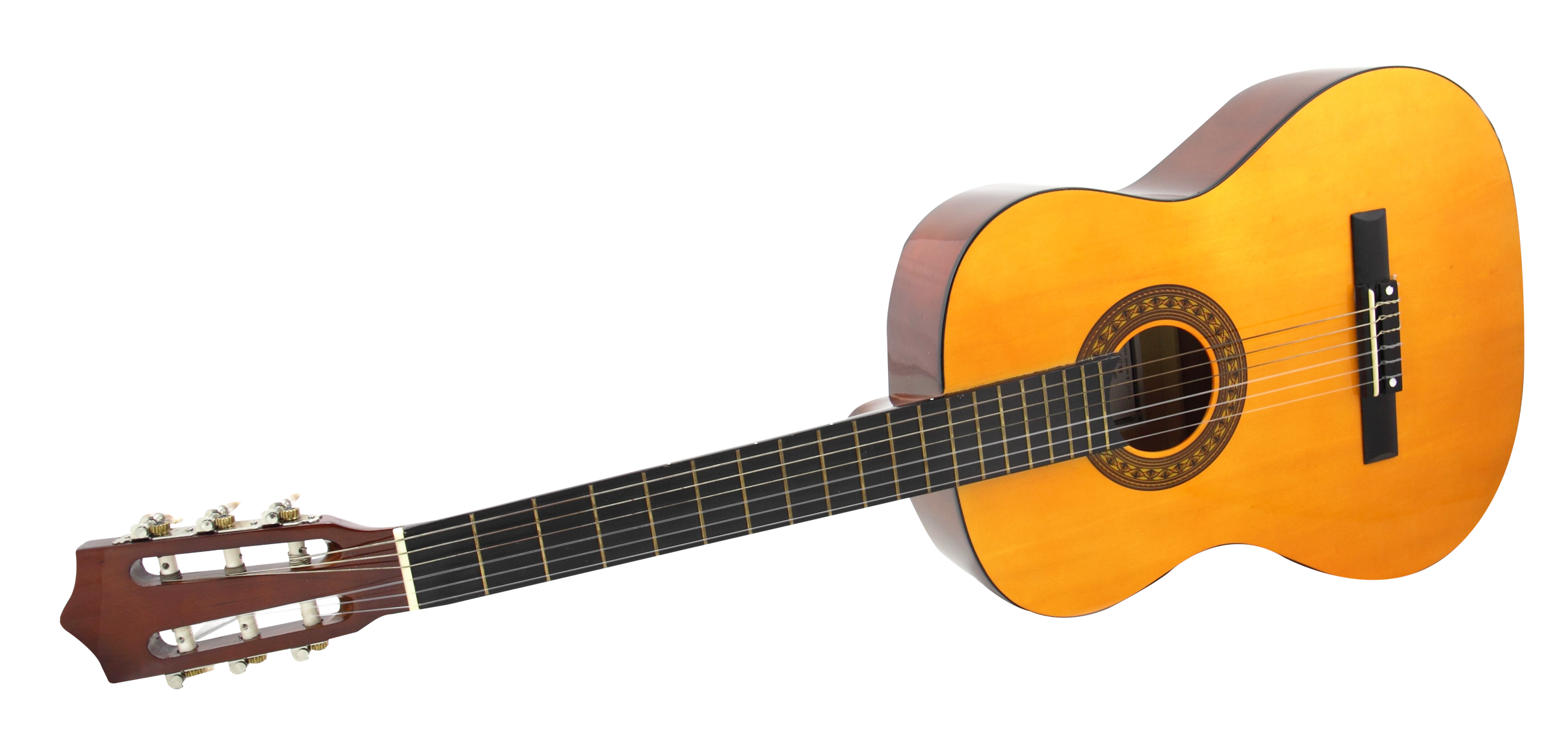 Classic Acoustic Guitar Isolated