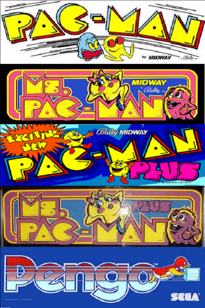 Classic_ Arcade_ Game_ Artwork_ Collection