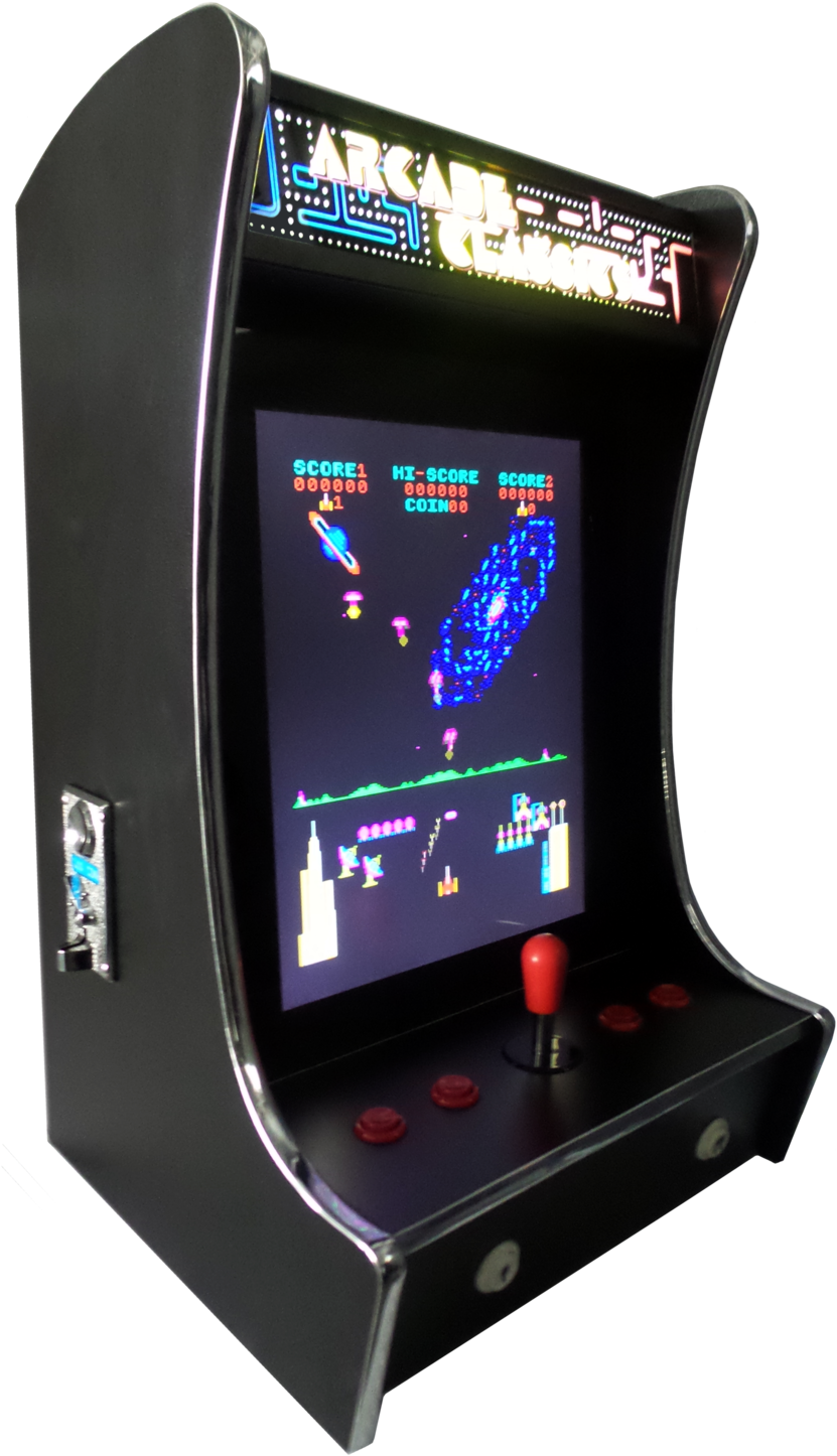 Classic Arcade Machine Display