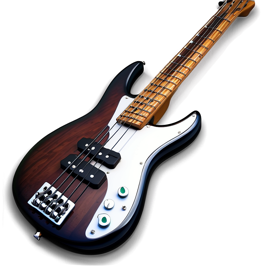 Classic Bass Guitar Png 06202024