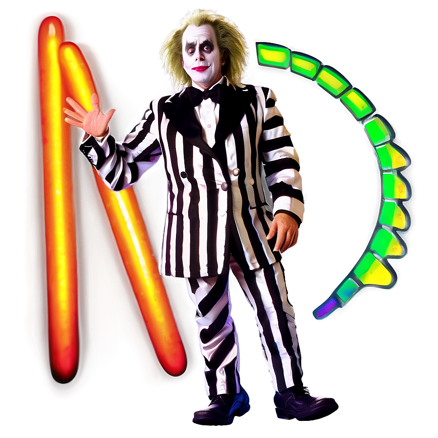 Classic Beetlejuice Character Png Rda74