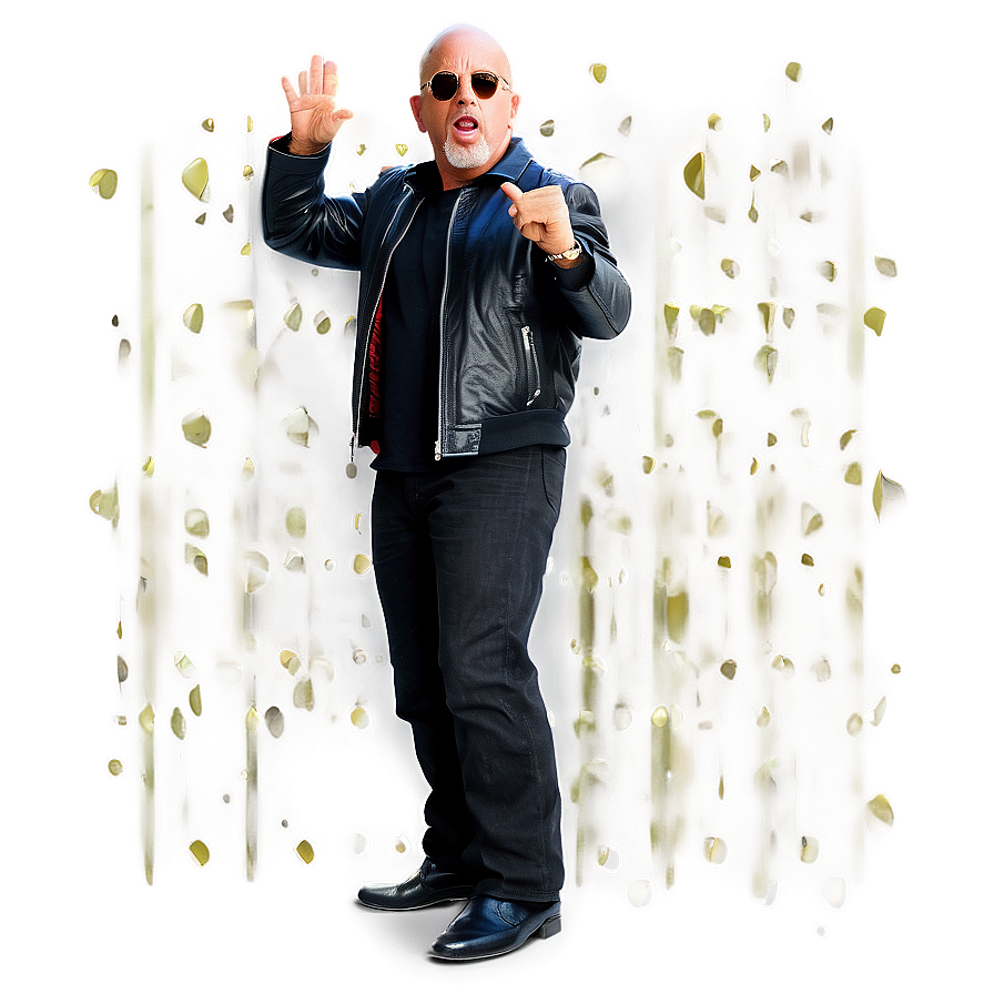 Classic Billy Joel Pose Png Rtx8