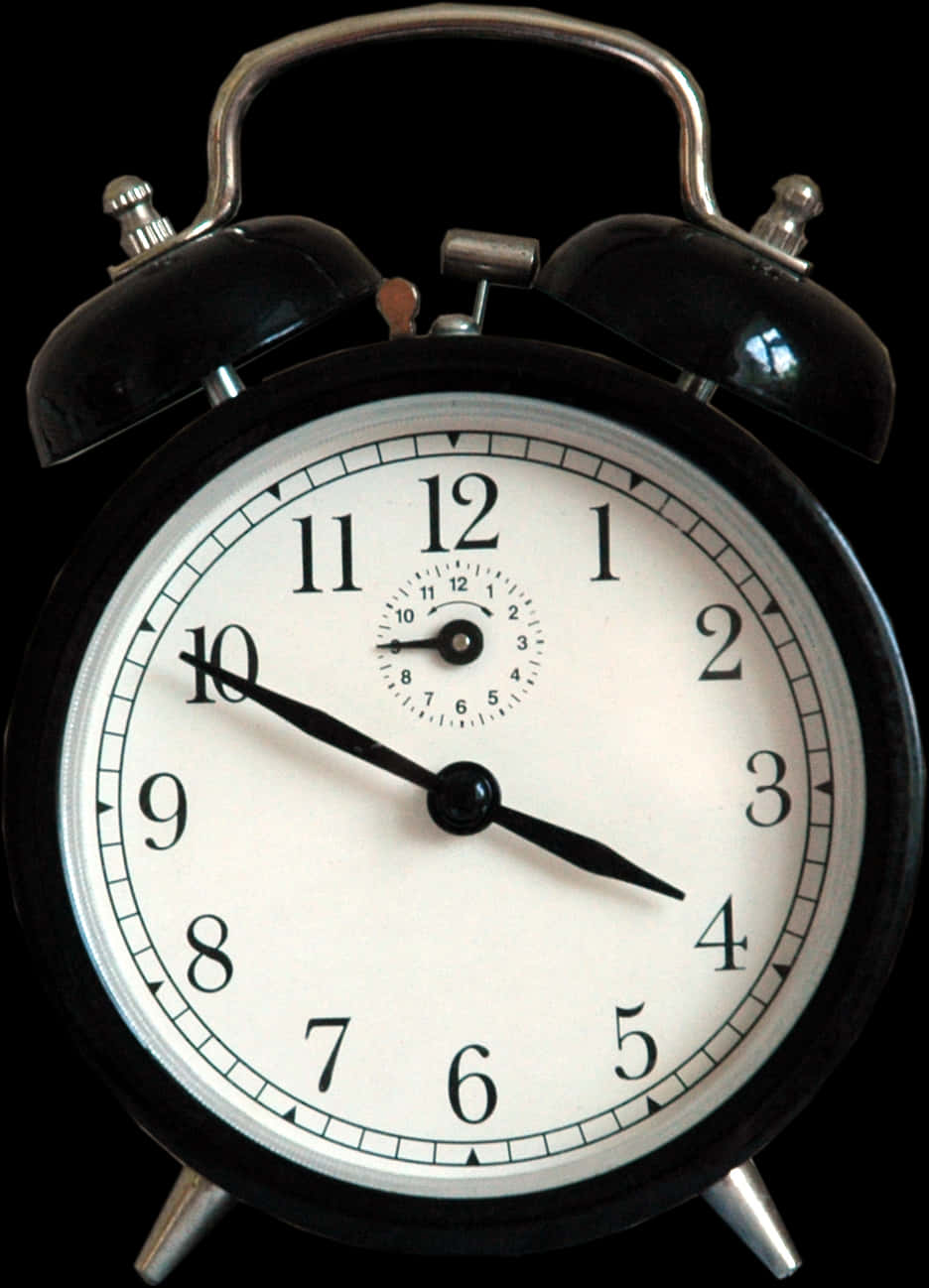 Classic Black Alarm Clock