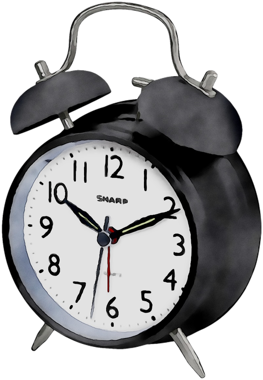 Classic Black Alarm Clock