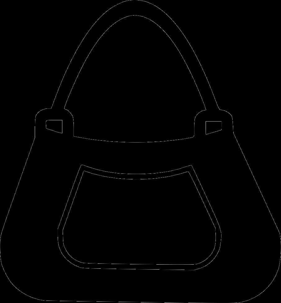 Classic Black Handbag Silhouette